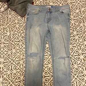 Women's Light Blue Skinny Jeans